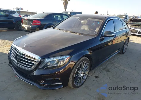 2015 Mercedes-Benz S 550 из США, поврежденный, VIN WDDUG8CB7FA078874